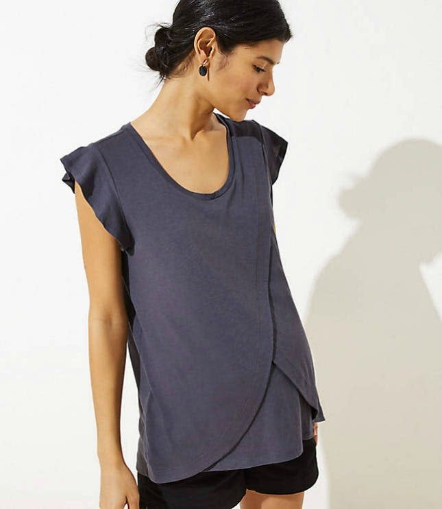 Loft Maternity Nursing Top 