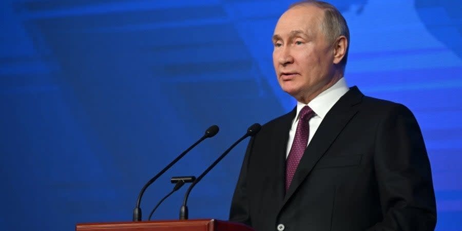 Russian dictator Vladimir Putin