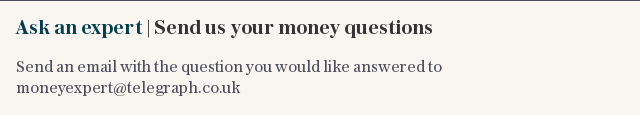 Ask an expert | Send us your money questions