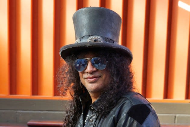 Slash says making a blues album opened his mind: "You're just jamming and having a good time." - Credit: Gene Kirkland*