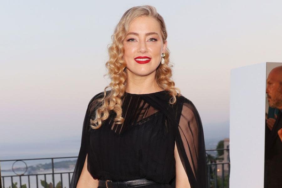 Amber Heard presenta su nueva película en Italia 