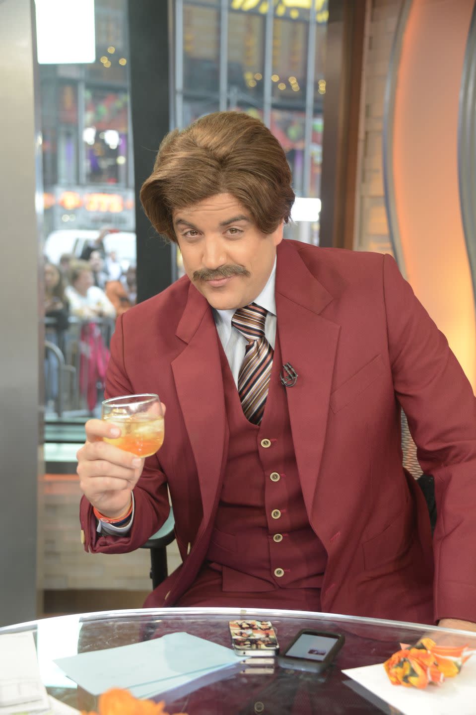 22) Ron Burgundy From 'Anchorman' Halloween Costume