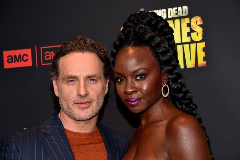 En la serie insignia, Lincoln, de 50 años, interpretó a Rick Grimes y Gurira, de 45 años, fue Michonne desde la temporada 3 hasta la 10