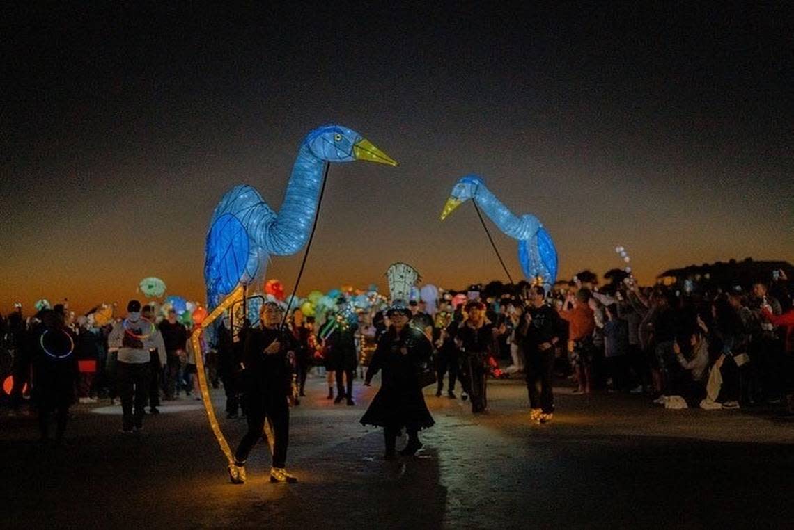 The jaw-dropping lantern parade, a tradition on Hilton Head, will be held Nov. 12 beginning at 5:45 p.m. starting at South Forest Beach.