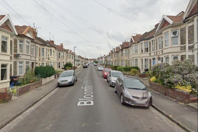 The street where the fight broke out in the Brislington area  (Google Maps)
