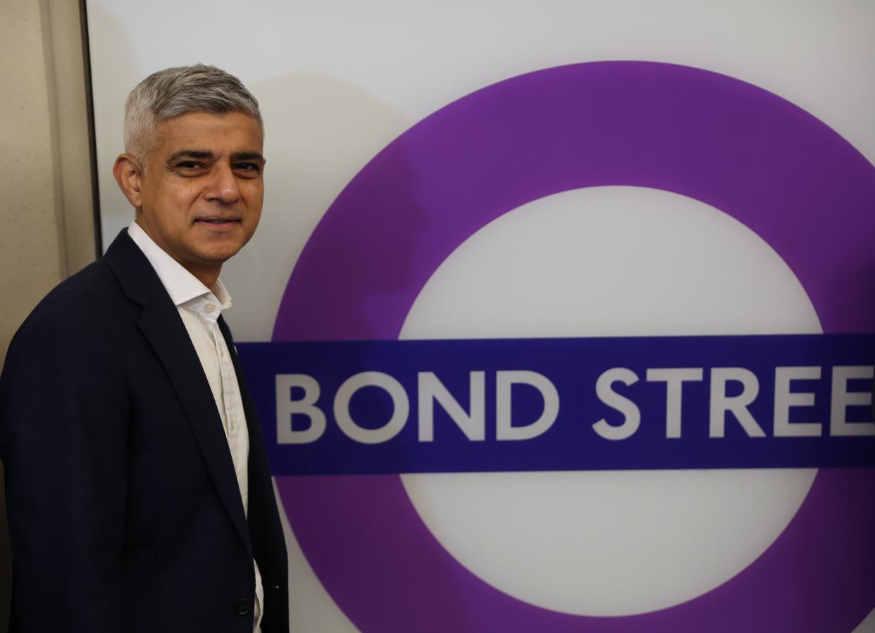 London mayor, Sadiq Khan, in October 2022 (Getty Images)