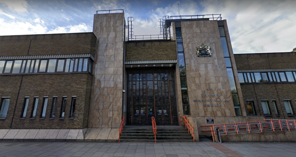 The hearings were held at Thames Magistrates Court. (Google Maps)