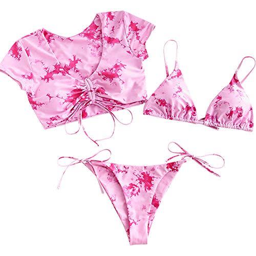 12) Women's Tie Dye Bikini Set