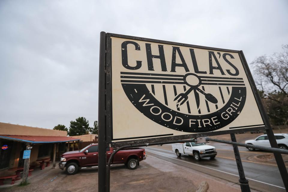 Chala's Wood Fire Grill is pictured in Mesilla on Wednesday, March 18, 2020.