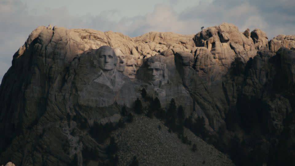 Mt. Rushmore, in Keystone, South Dakota, is carved into the Black Hills, which had been occupied by Lakota Sioux Natives. - IFC Films