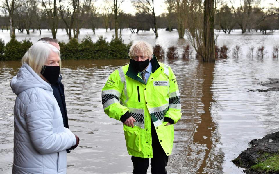 Prime Minister talks with local residents in WIthington - PAUL ELLIS/AFP via Getty Images