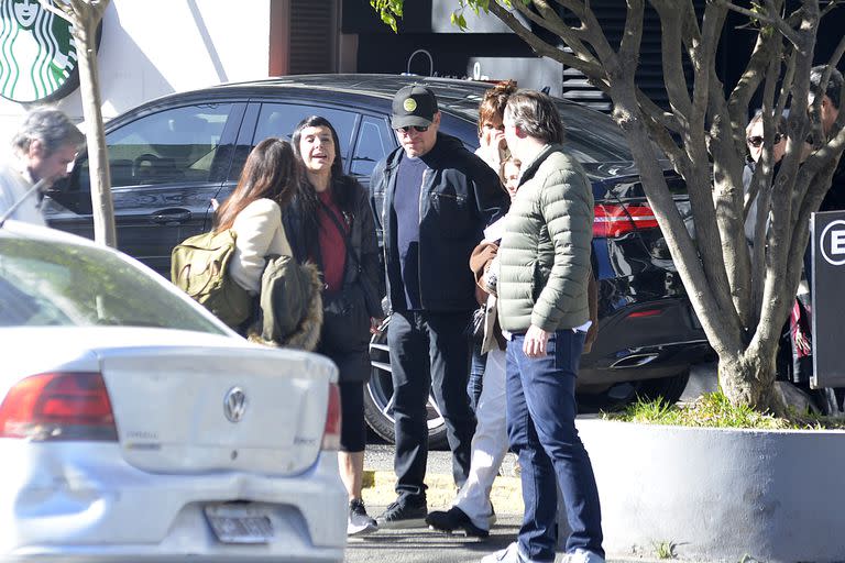 El actor fue captado por los flashes en su visita a la Argentina y siempre se lo vio relajado