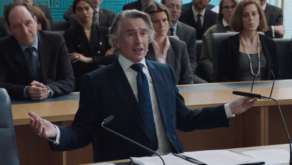 Steve Coogan in a still from <i>Greed</i>. (2020)