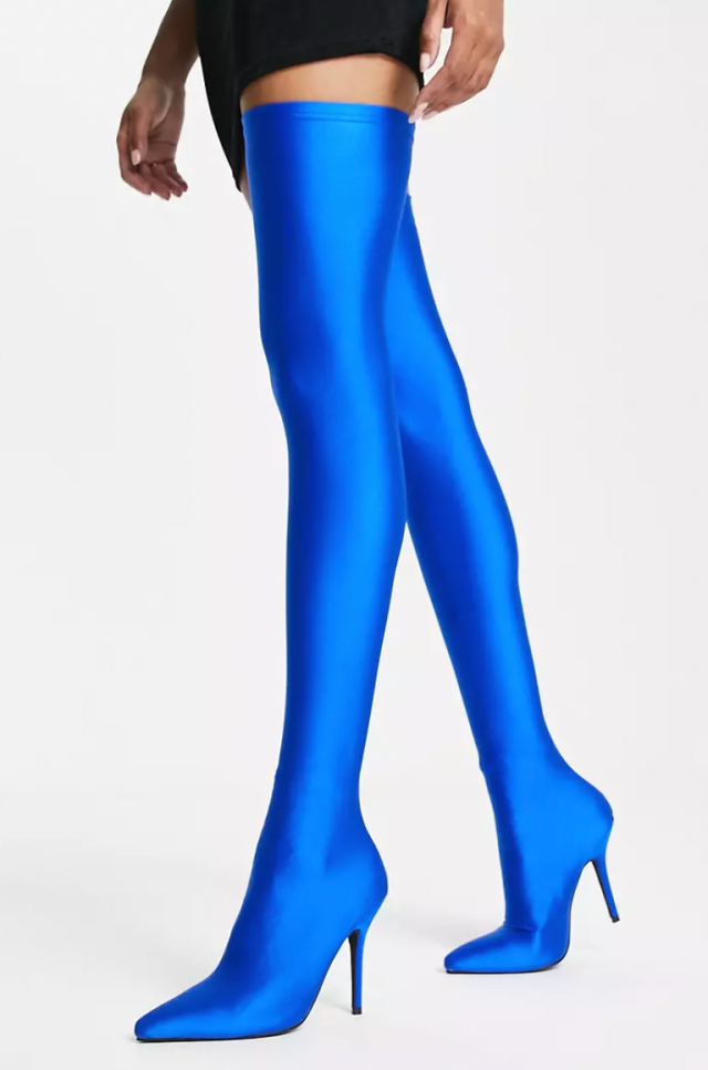 BALENCIAGA, Bright blue Women's Leggings