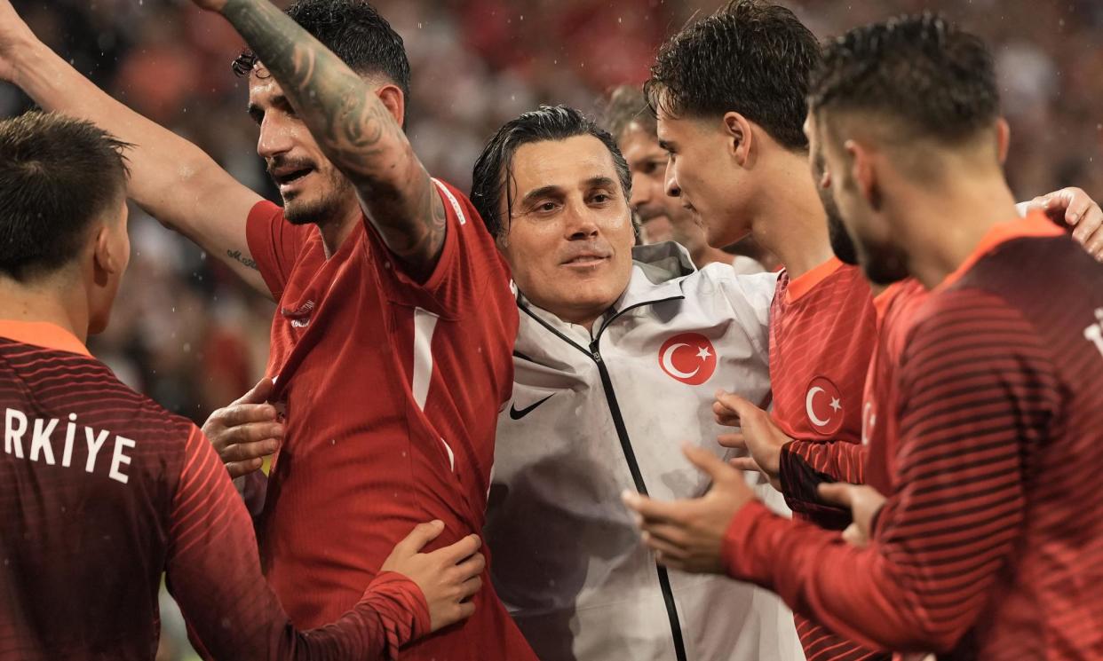 <span>Turkey are better on the front foot as they showed in their opening victory against Georgia.</span><span>Photograph: Fabio Ferrari/LaPresse/Shutterstock</span>