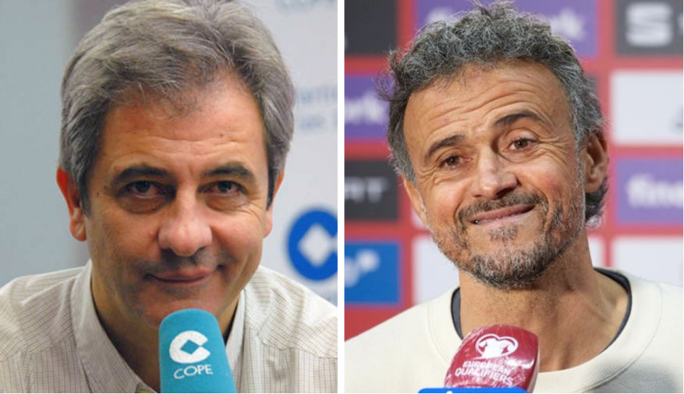 Manolo Lama no deja pasar ni una oportunidad para criticar a Luis Enrique.