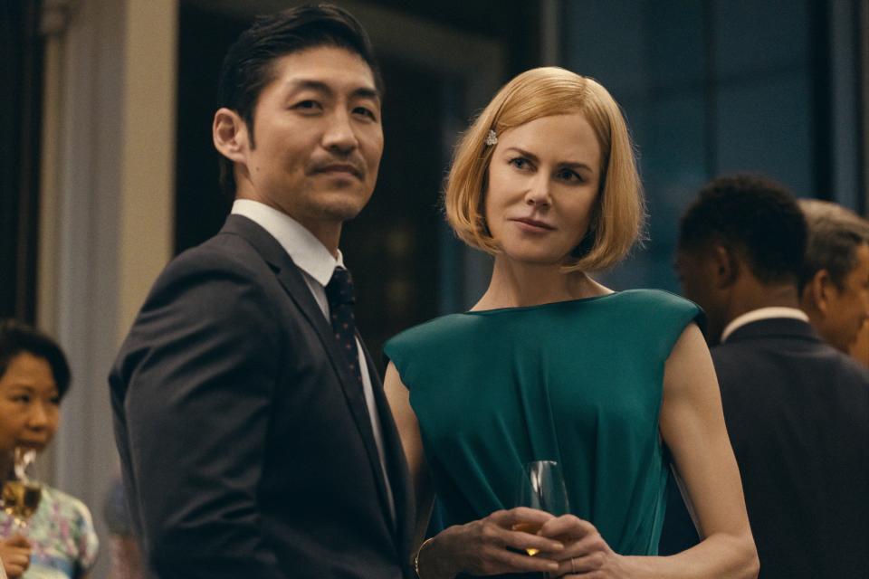 Nicole Kidman with Brian Tee