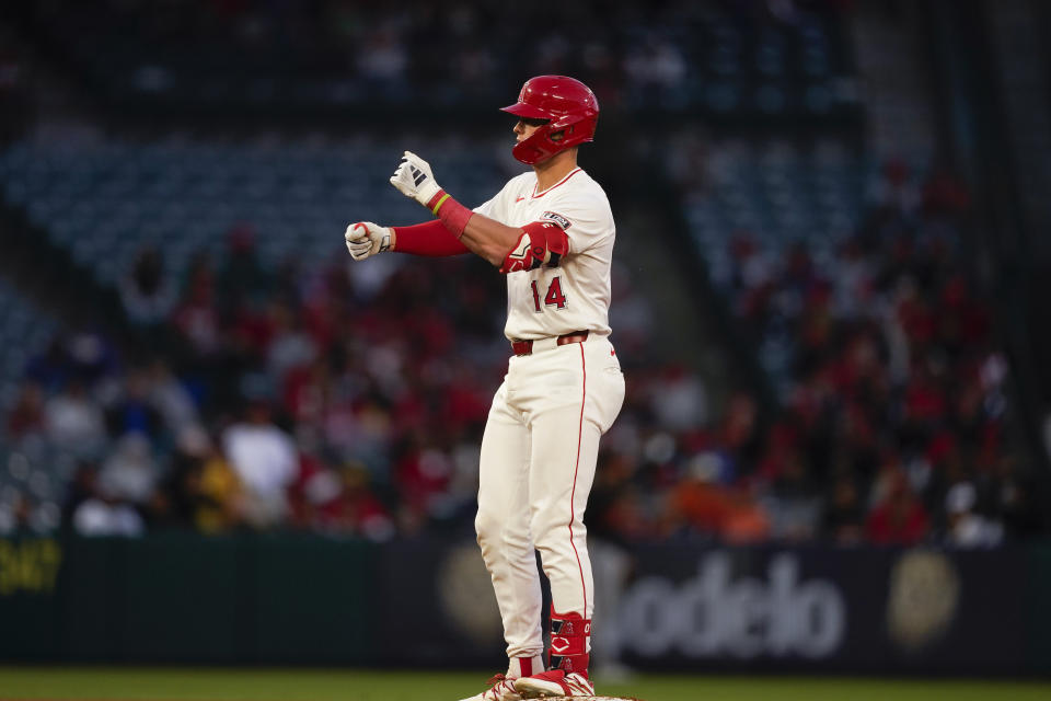 Trout hits first leadoff homer since 2012, Angels beat Orioles 7-4 to ...