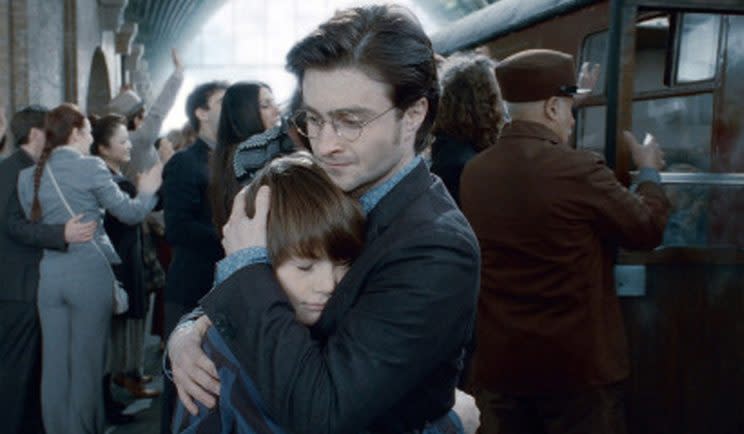 This is the last we'll see of Albus... for now - Credit: Warner Bros.