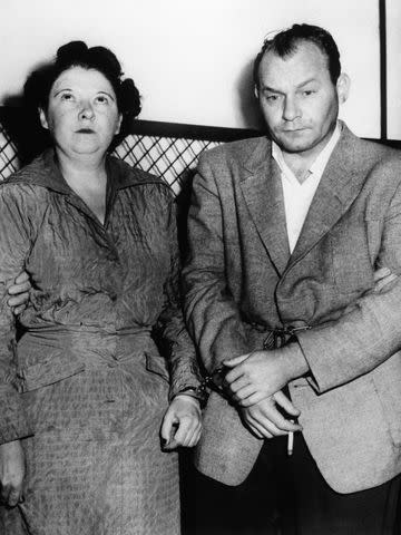 <p>AP Photo</p> Bonnie Heady and Carl Hall