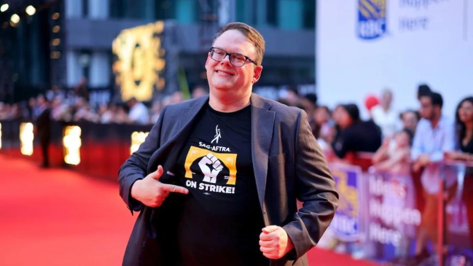 Duncan Crabtree-Ireland, SAG-AFTRA National Executive Director and Chief Negotiator, attends "The Boy and the Heron" premiere during the 2023 Toronto International Film Festival. (Photo by Matt Winkelmeyer/Getty Images)