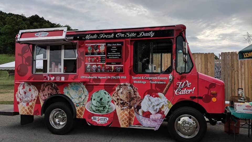 The Bruster's Real Ice Cream truck will be parked at VegFest on Saturday.