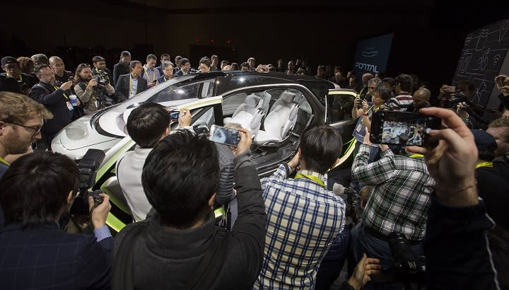 Chrysler Portal Concept unveiling at CES 2017