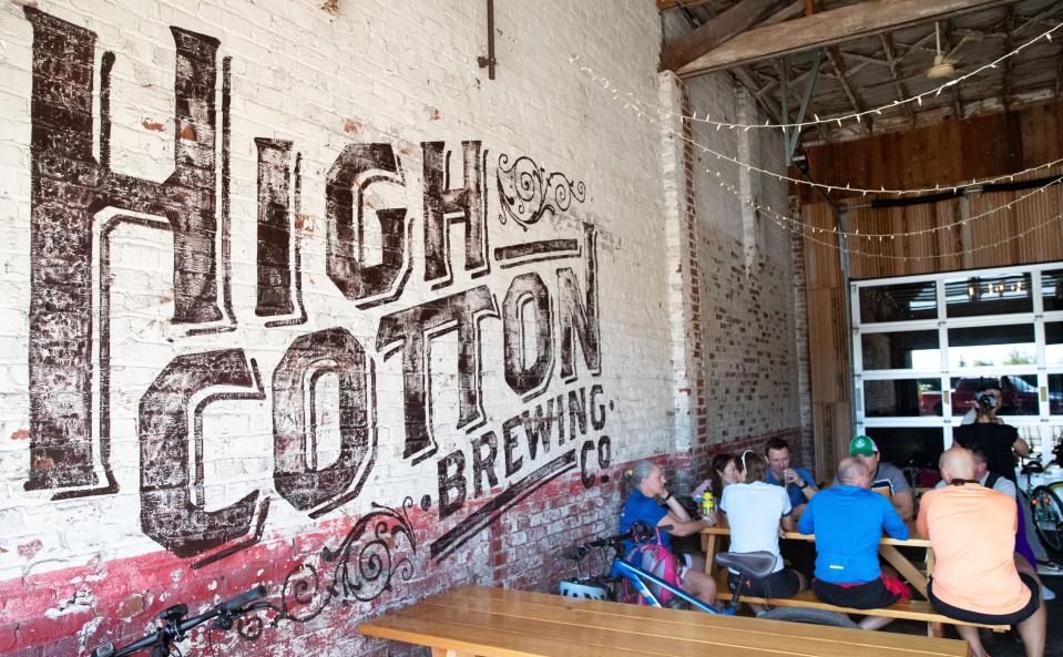 High Cotton Brewing Company on Saturday, Oct. 1, 2022, in Memphis.