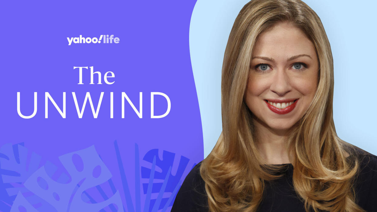 Chelsea Clinton talks running, staying grounded and her new iHeartRadio podcast. (Photo: Courtesy of Chelsea Clinton; designed by Quinn Lemmers)