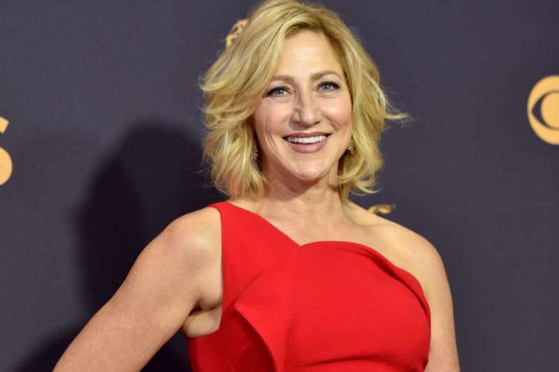 Edie Falco arrives for the Primetime Emmy Awards at Microsoft Theater in Los Angeles in 2017. File Photo by Christine Chew/UPI