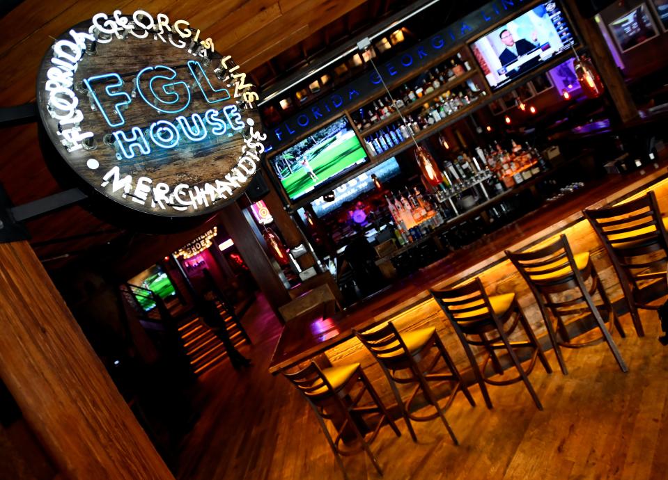 FGL House on Wednesday, July 26, 2023, in Nashville, Tenn. TC Restaurant Group operates FGL House, Luke’s 32 Bridge, and Jason Aldean’s kitchen and Miranda’s Casa Rosa honky-tonks, along with other food, beverage and retail operations in Nashville.