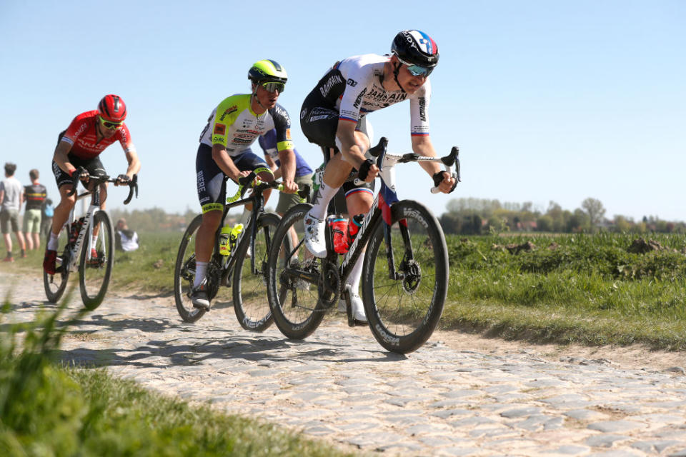 Mohorič took a career-best fifth place at Paris-Roubaix last year