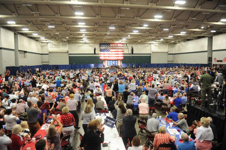 U.S. Rep. Jeff Duncan, R-Laurens, holds an annual Faith and Freedom BBQ in Anderson. The event has grown to 2,000 attendees coming to the Anderson Sports and Entertainment Center.