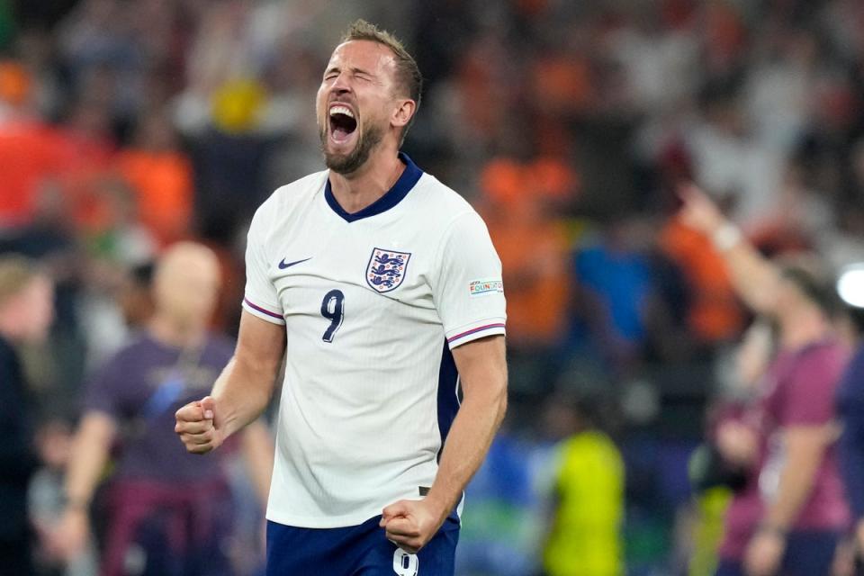 Harry Kane is set to become just the 10th man to win 100 caps for England  (Copyright 2024 The Associated Press. All rights reserved)