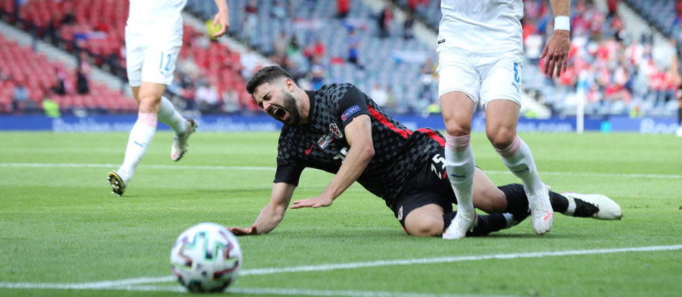 La Croatie et la République tchèque ont fait match nul vendredi à Glasgow lors de la 2e journée de l'Euro.
