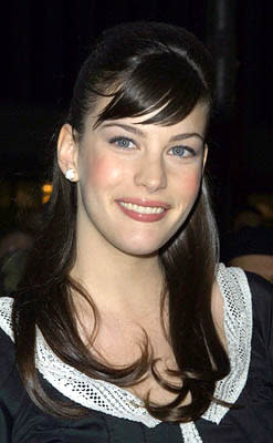 Liv Tyler at the New York premiere of New Line's The Lord of The Rings: The Fellowship of The Ring