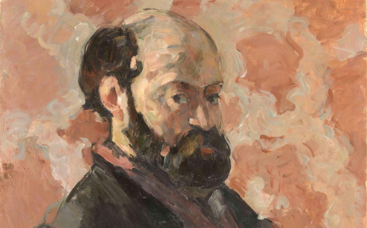 'As prickly as a hedgehog’: Cezanne's Self-portrait in front of pink background, 1875 - RMN/ Grand Palais/Adrien Didierjean