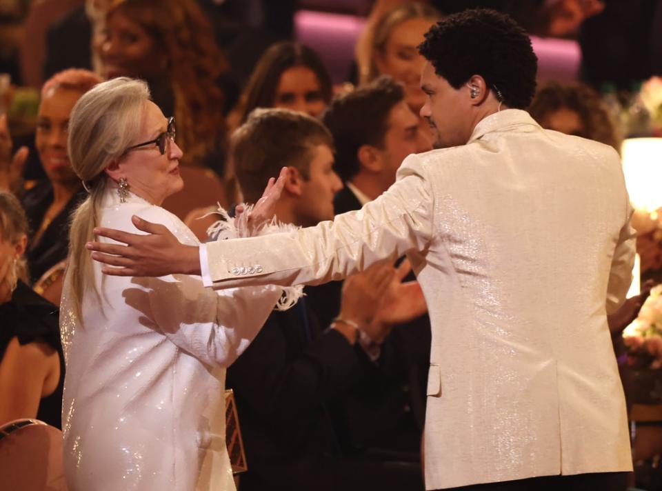 Trevor Noah, Meryl Streep, 2024 Grammys