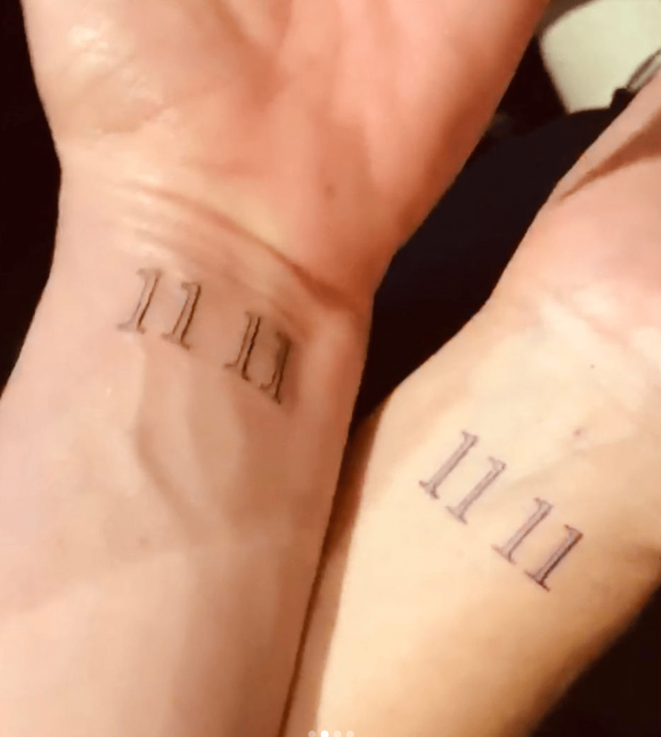 Besties Matching Tattoos