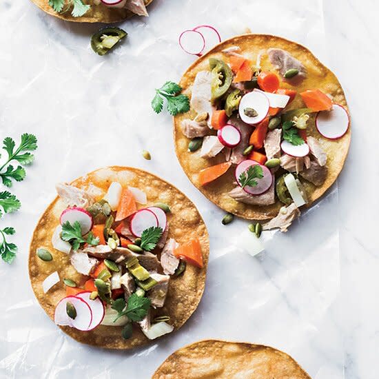 Tuna Escabeche Tostadas