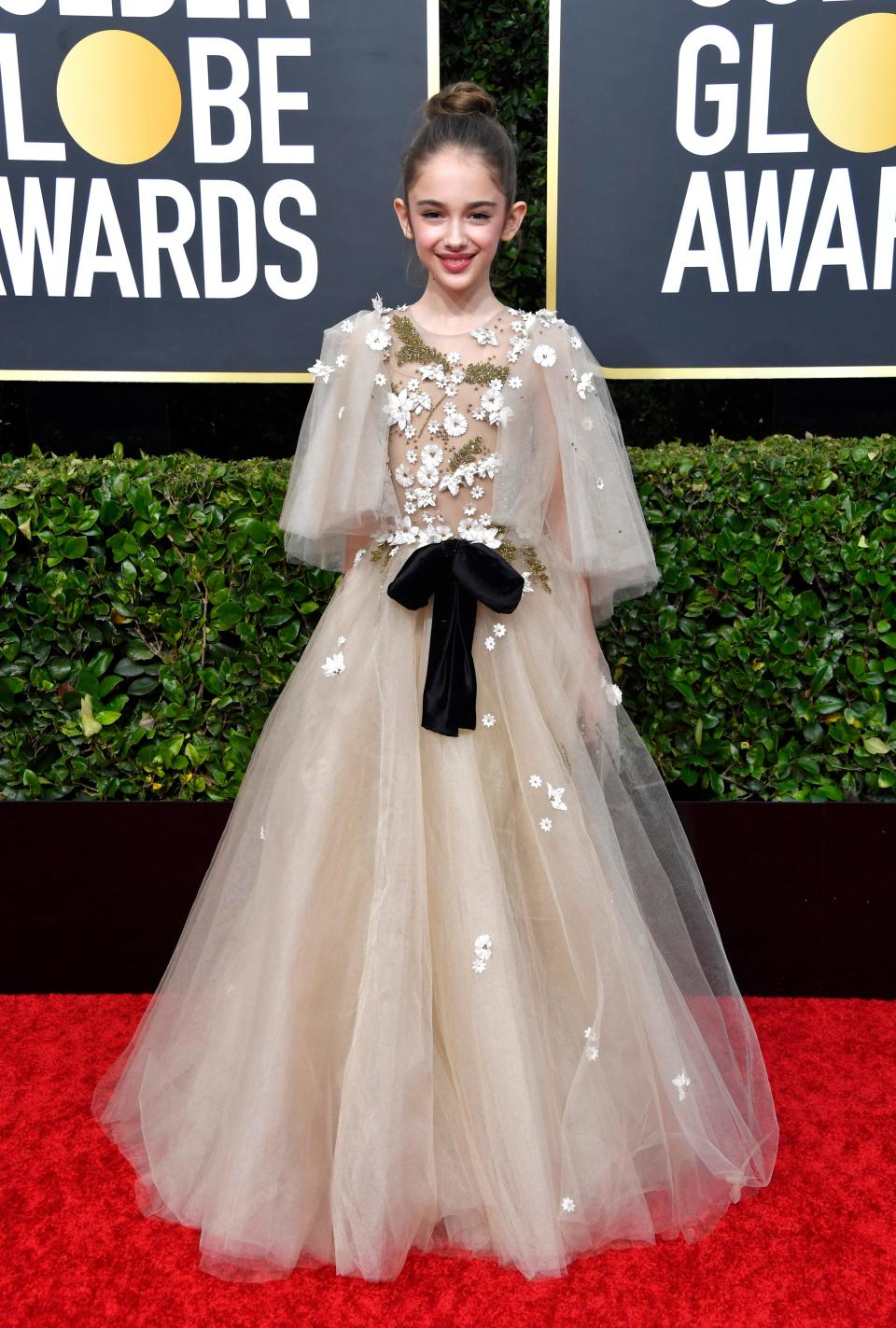 Julia Butters at the 2020 Golden Globes