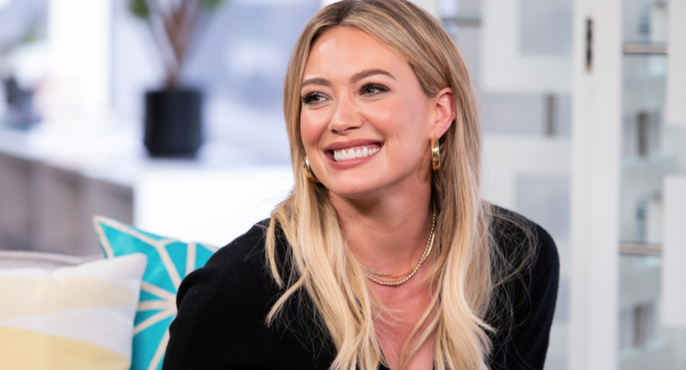 Hilary Duff is back to blonde after dying her hair 