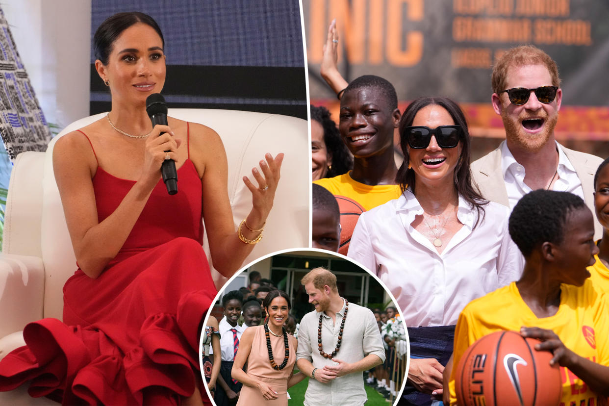 Meghan Markle declares Nigeria as 'my country' during visit with Prince Harry
