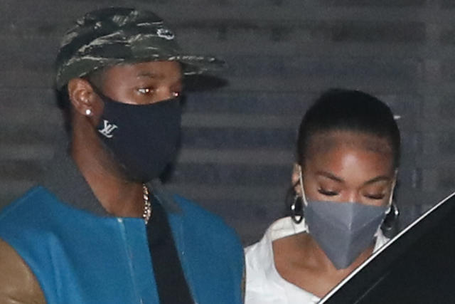 Lori Harvey Wears Miu Miu With Michael B. Jordan in Vegas