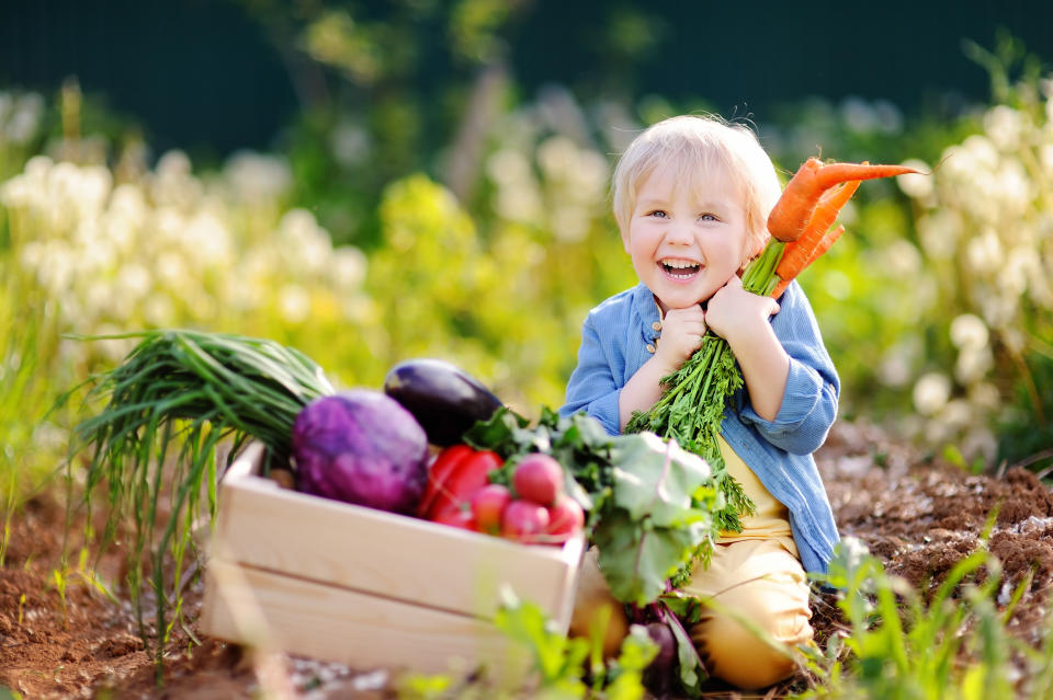 How to raise a vegan child [Photo: Getty]
