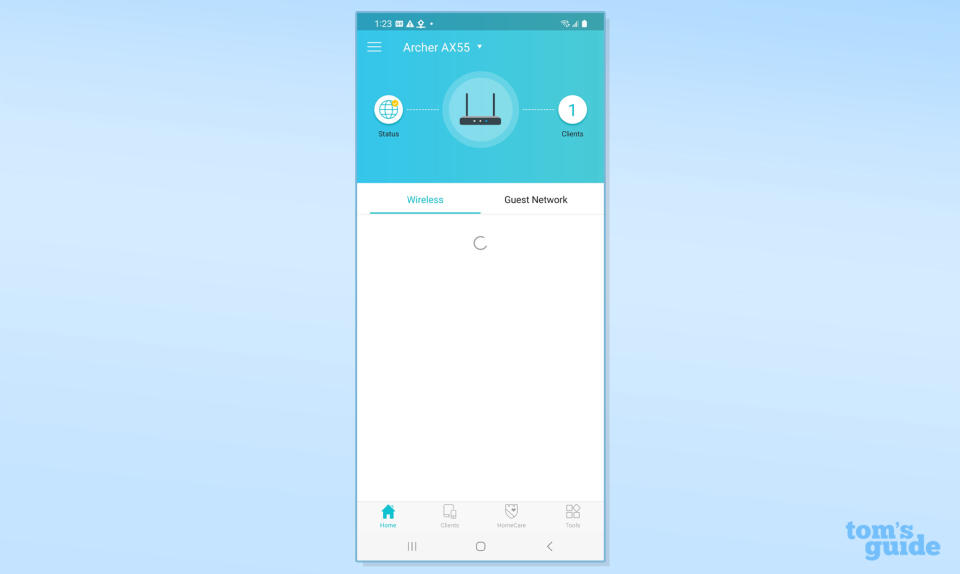 TP-Link Archer AX55 app screenshot
