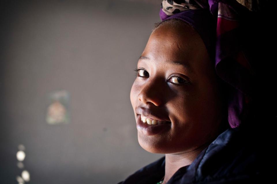 Jamila Zeyne, who is 20 years old, has been married since she was 13. She is in Mareko, Ethiopia.&nbsp;