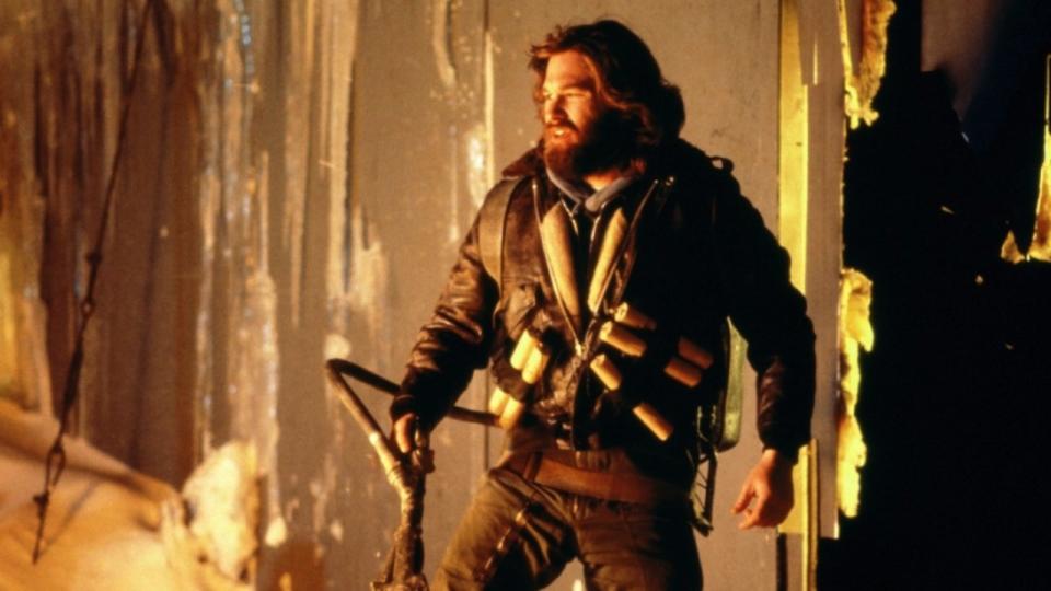 <p> John Carpenter’s ultimate creature feature. The title might be hokey, but The Thing remains one of the most gloriously splattery and tense horrors of all time. A group of Americans – including Kurt Russell’s R.J MacReady – are stationed at an Antarctic research facility and take on an alien<em> thing</em> that infects blood. </p> <p> There’s intense paranoia as the party begins to fall apart as the infection spreads, but it’s the very real, oh-so-touchable nature of the nasties at work here that’s so disturbing. The practical effects – the responsibility of a young Rob Bottin and uncredited Stan Winston – are the true stars as arms are eaten by chests, decapitated heads sprout legs, and bodies are elongated and stretched. The macabre vision of these murderous monsters at work is never anything less than true nightmare fuel. </p>