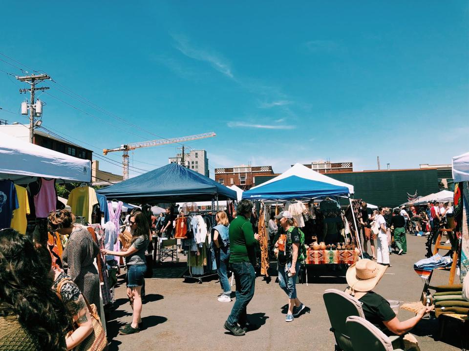 Oregon: Portland Flea + Food