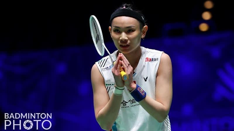 戴資穎對上中國好手陳雨菲。（圖／Badminton Photo提供）